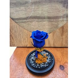 For Ever Roses Blue- Καμπάνα Small
