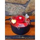For Ever Roses Red -Black Gift Box