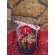 For Ever Roses Κόκκινο- Καμπάνα Small led